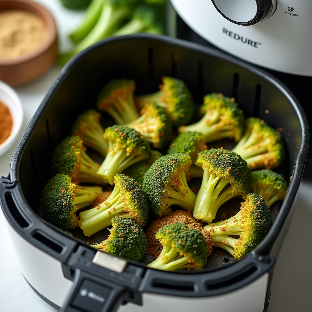 Air Fryer Frozen Broccoli