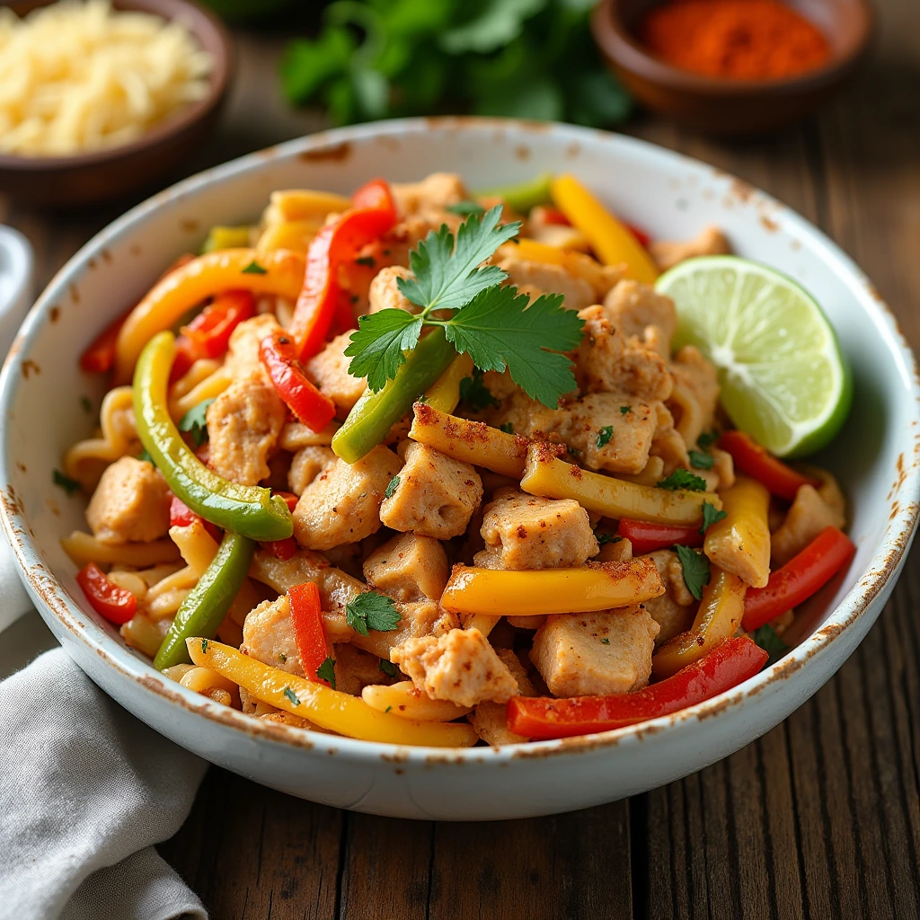 Chicken Fajita Pasta