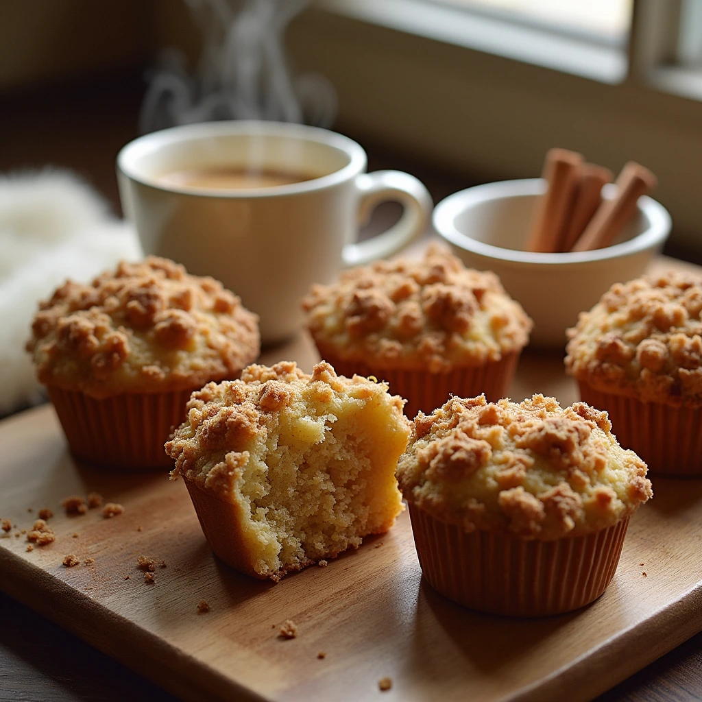 Coffee Cake Muffins