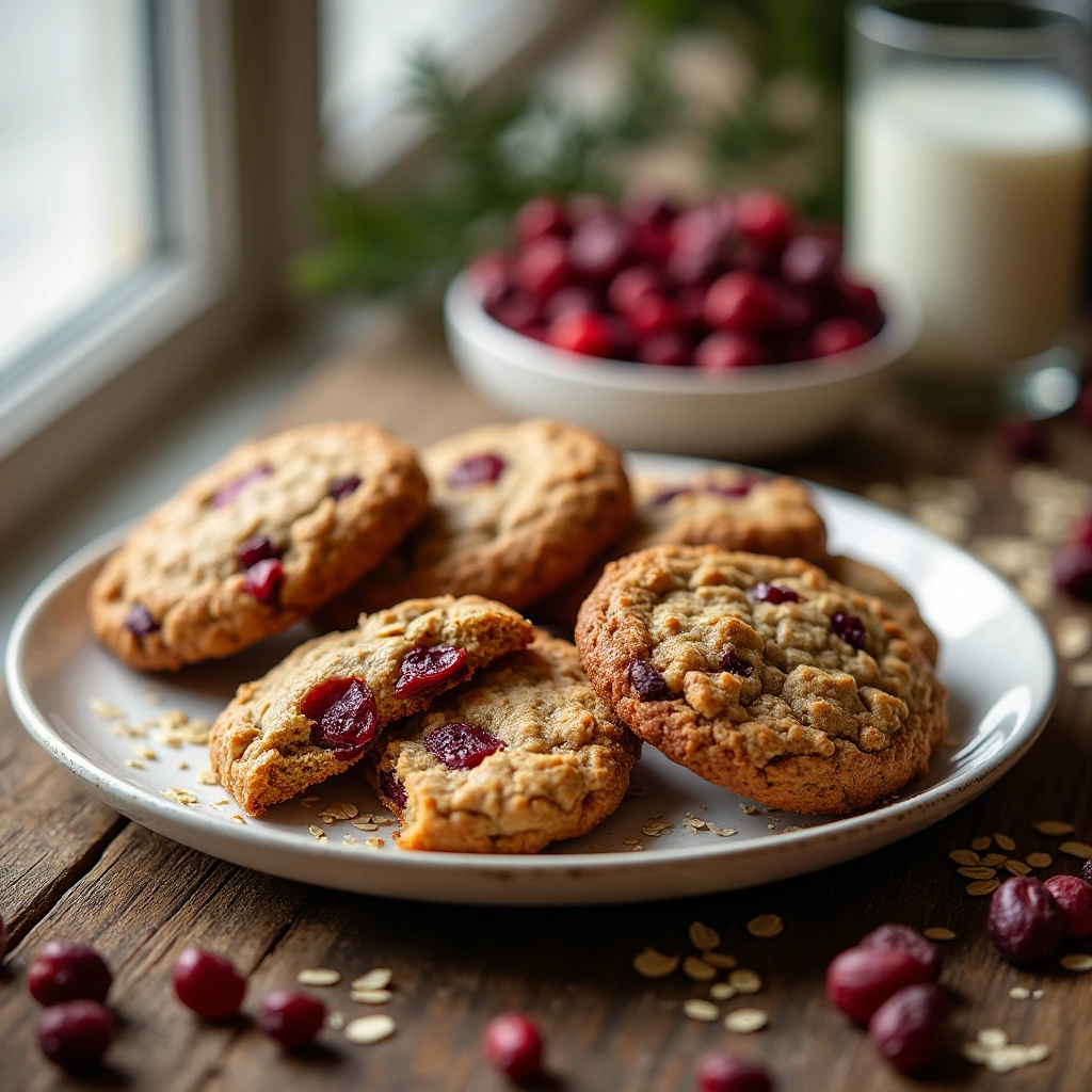 Cranberry Oatmeal Cookies