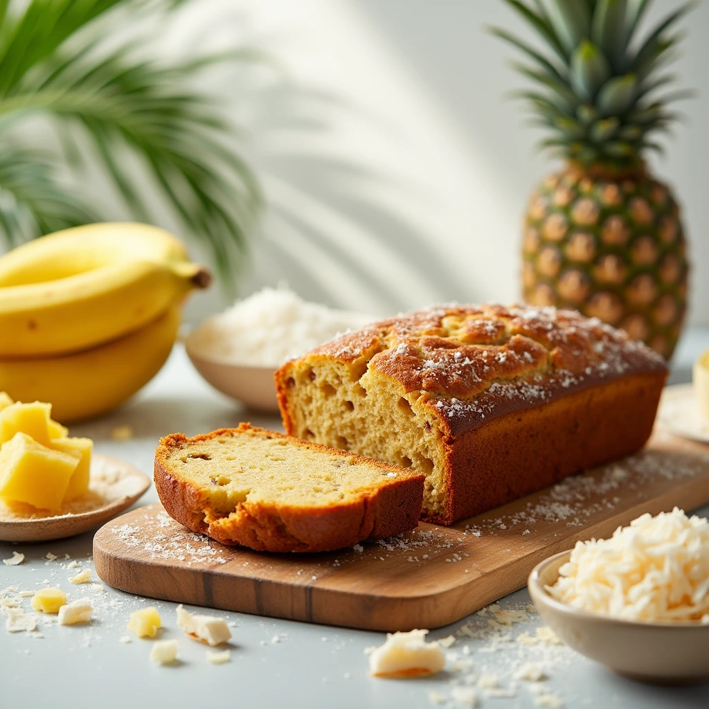 Hawaiian Banana Bread Recipe