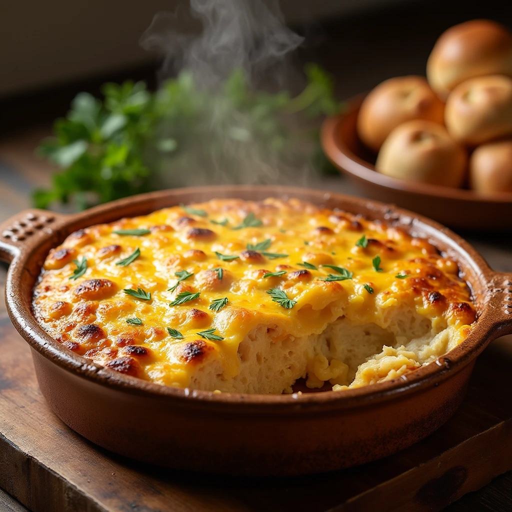 Chicken Casserole with Ritz Crackers