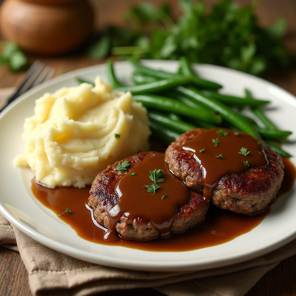 Old-Fashioned Salisbury Steak Recipe