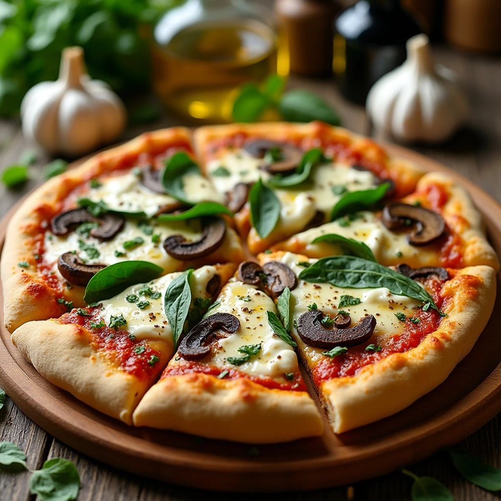 Ricotta Pizza