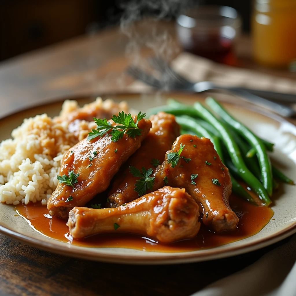 Smothered Turkey Wings