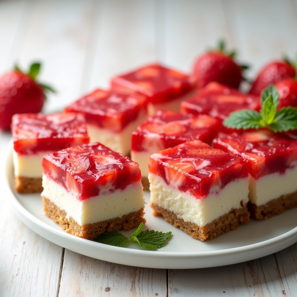 Strawberry Cheesecake Bars