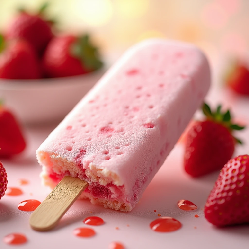 Strawberry Ice Cream Bar