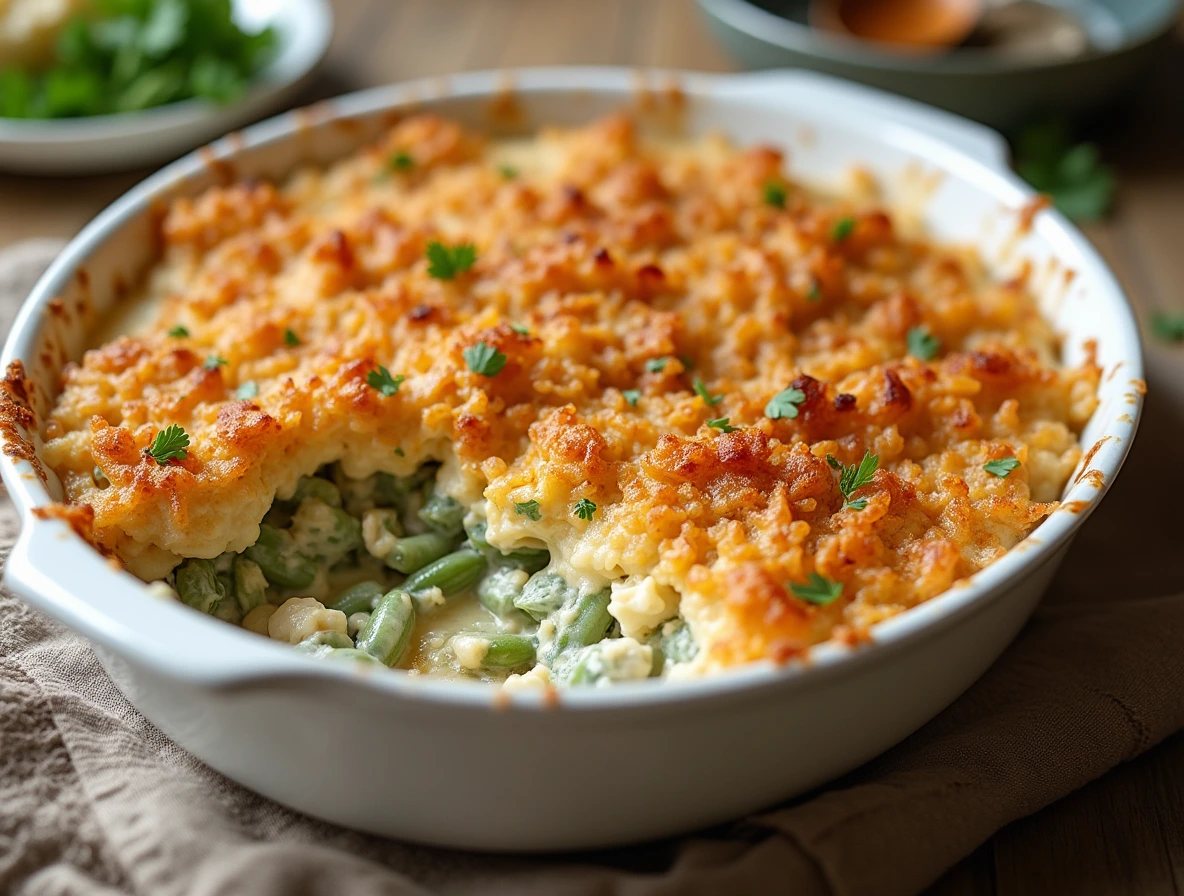 Chicken and Green Bean Casserole