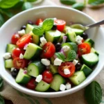 Mediterranean Cucumber Salad