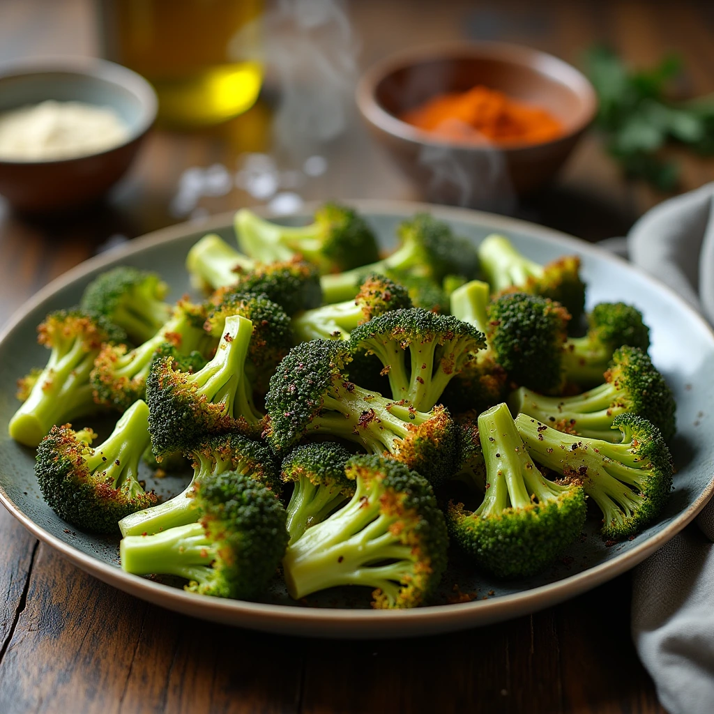 Roasted Frozen Broccoli