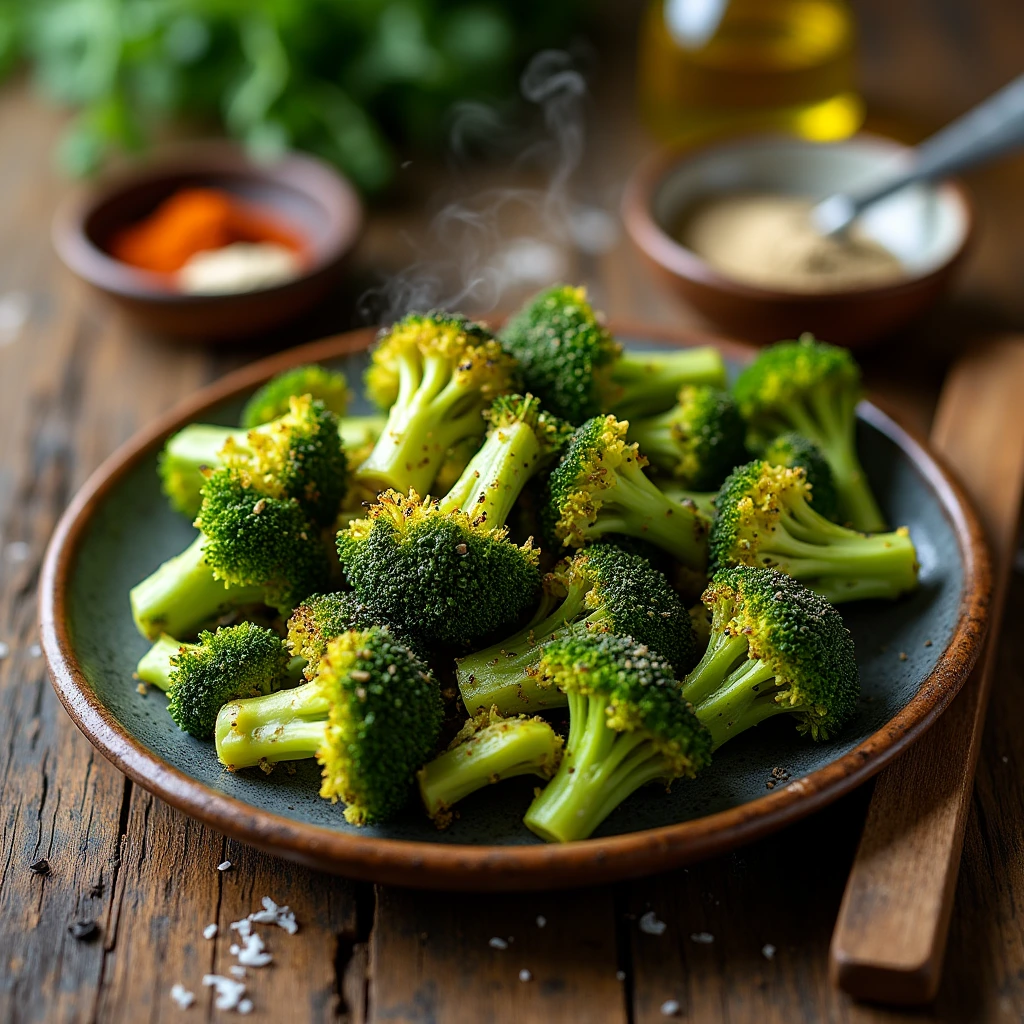 Roasted Frozen Broccoli