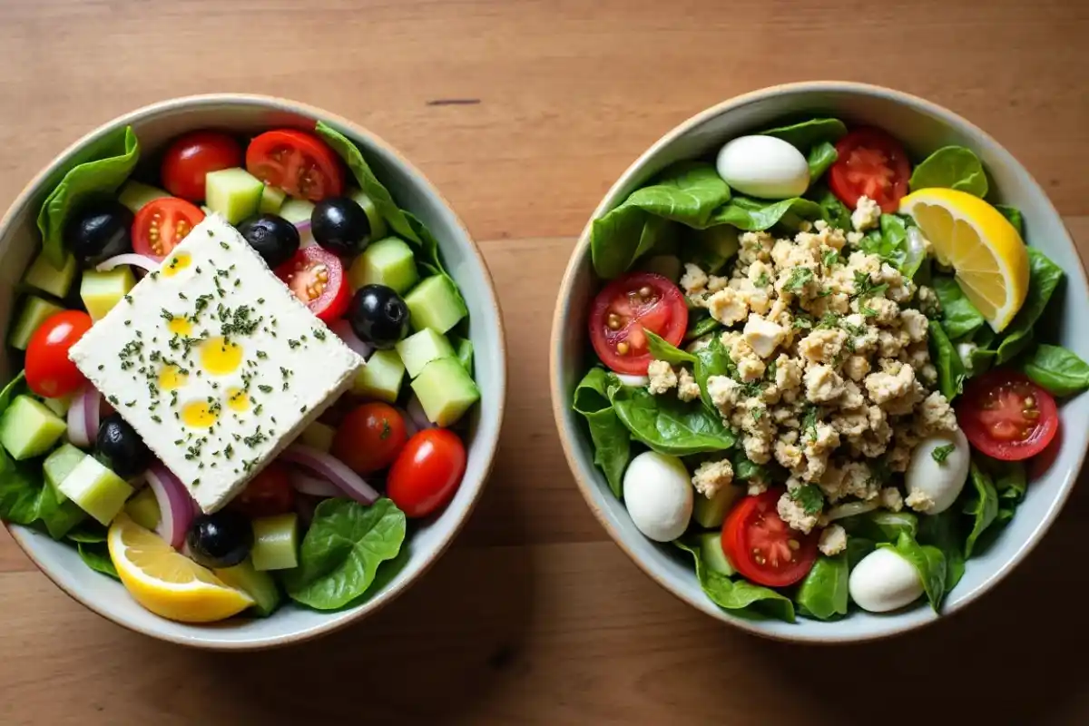 What Is The Difference Between A Greek And Mediterranean Salad